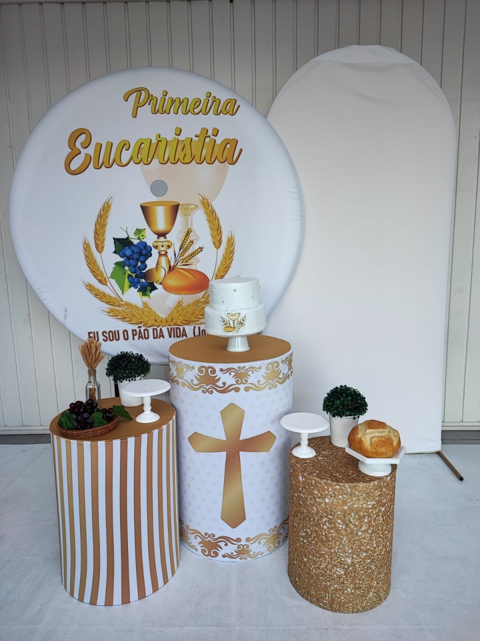 Kit Comunhão / Eucaristia - Opção Plus  - Elisete Festas Kit Pegue e Monte