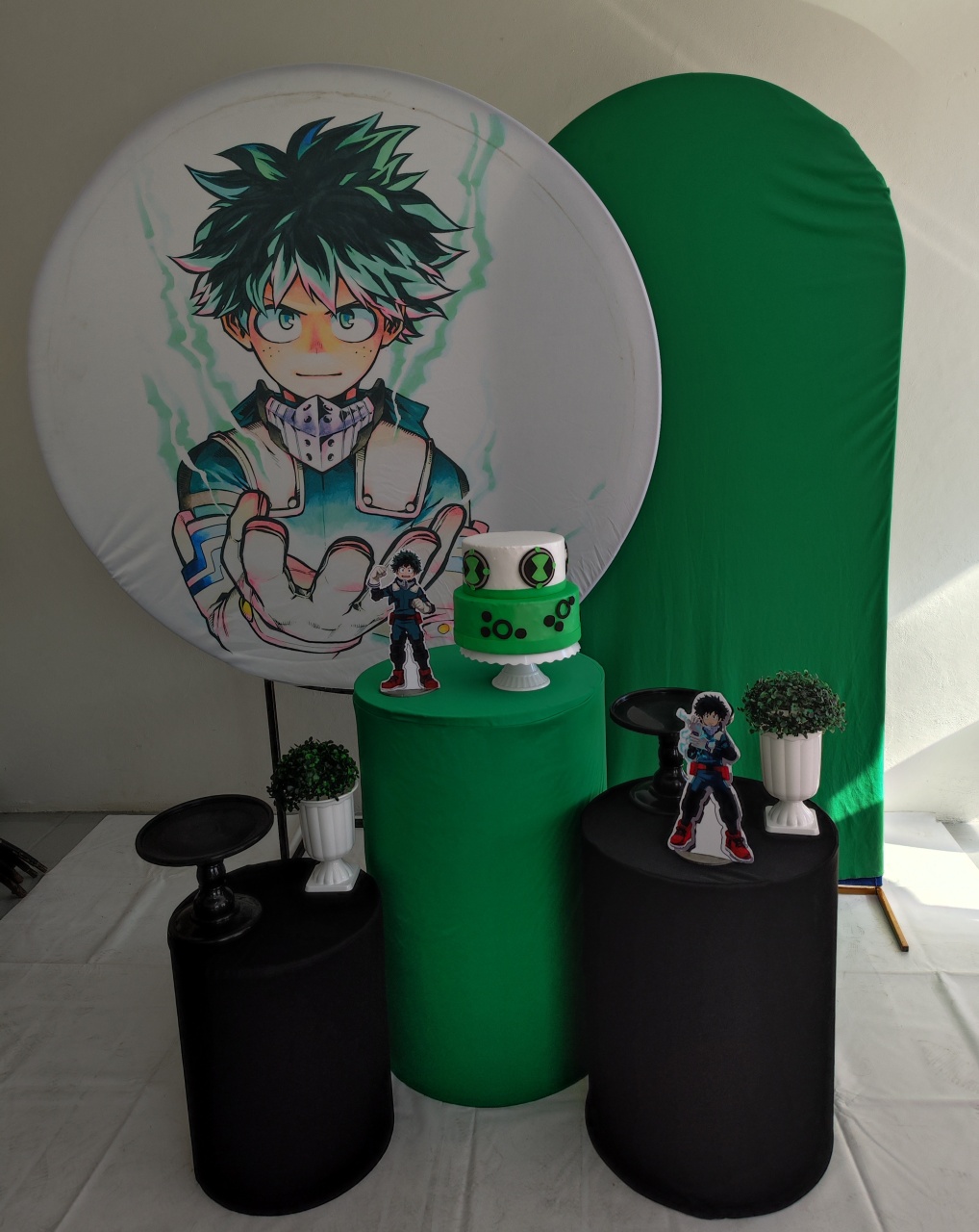 Kit My  Hero Academia Opção Plus - Elisete Festas Kit Pegue e Monte