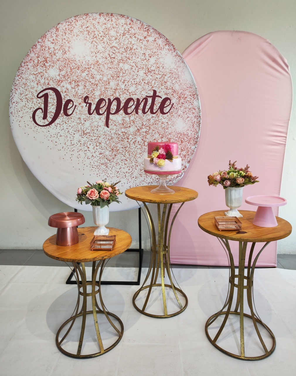 Kit Adulto de Repente Rosa - Opção Big - Elisete Festas Kit Pegue e Monte