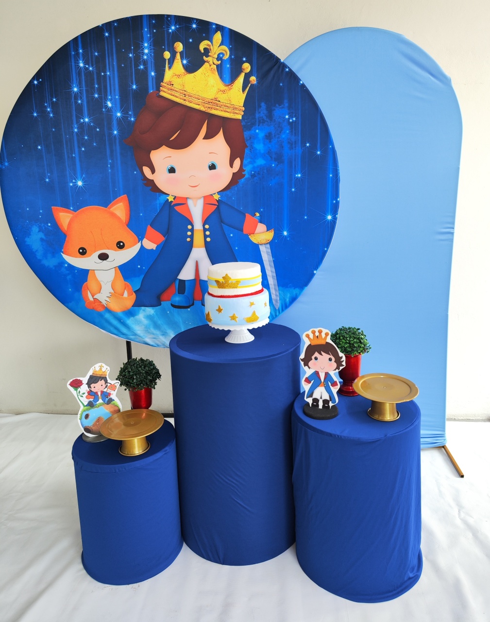 Kit Pequeno Príncipe Mod 2 Opção Plus  - Elisete Festas Kit Pegue e Monte