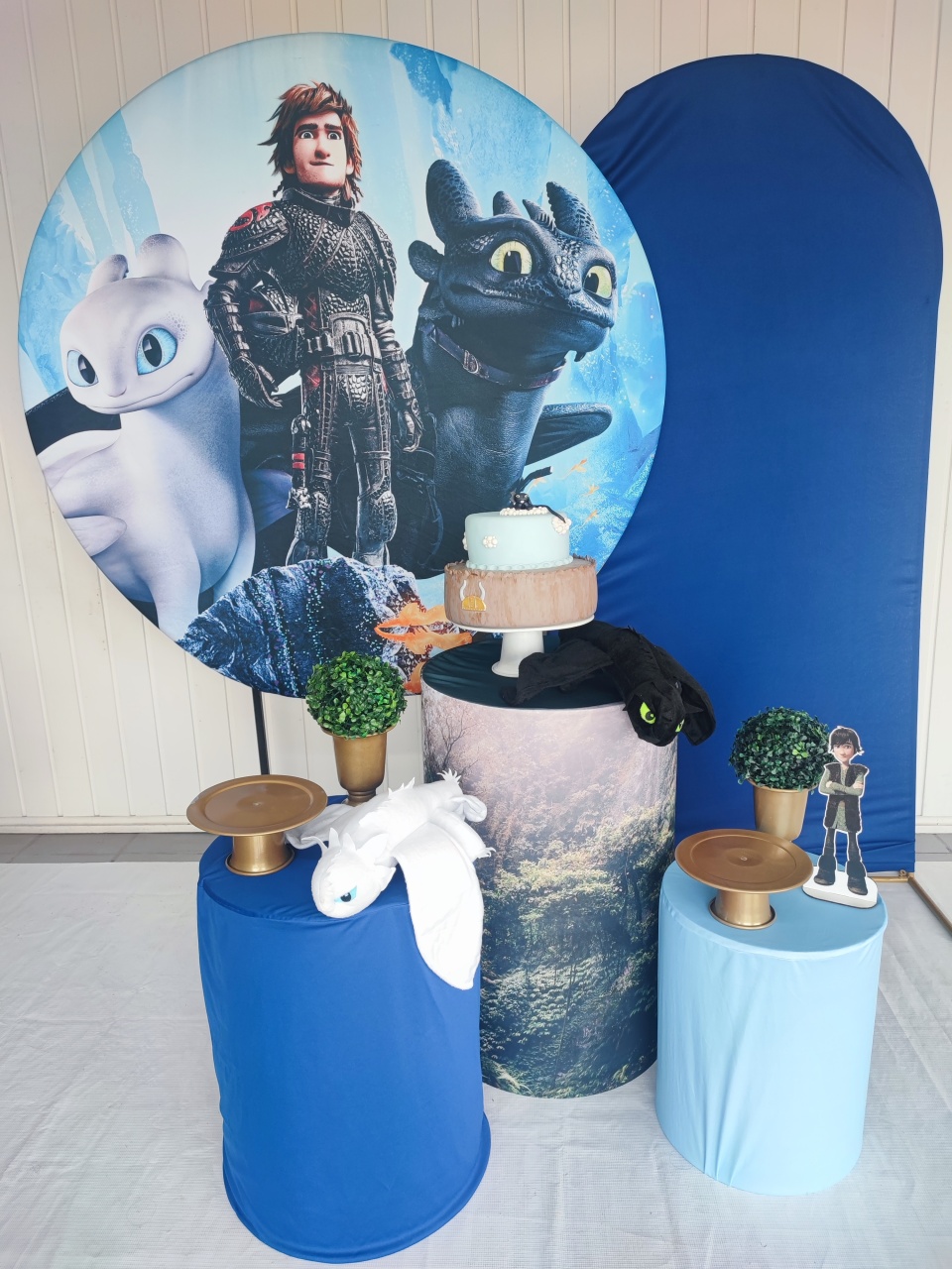 Kit Como Treinar O Seu Dragão Opção Plus - Elisete Festas Kit Pegue e Monte