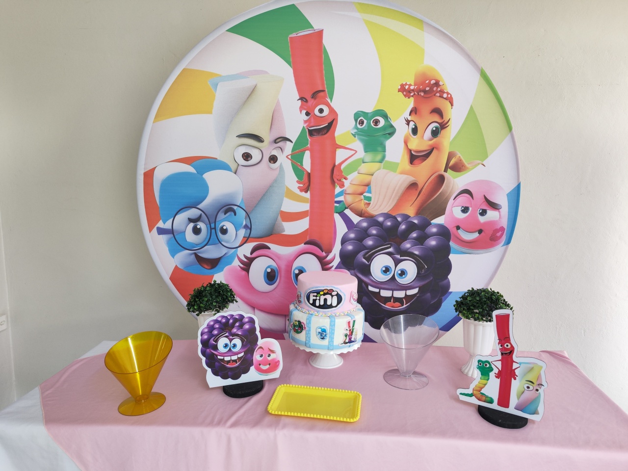 Kit Balas Fini Opção 1 - Elisete Festas Kit Pegue e Monte