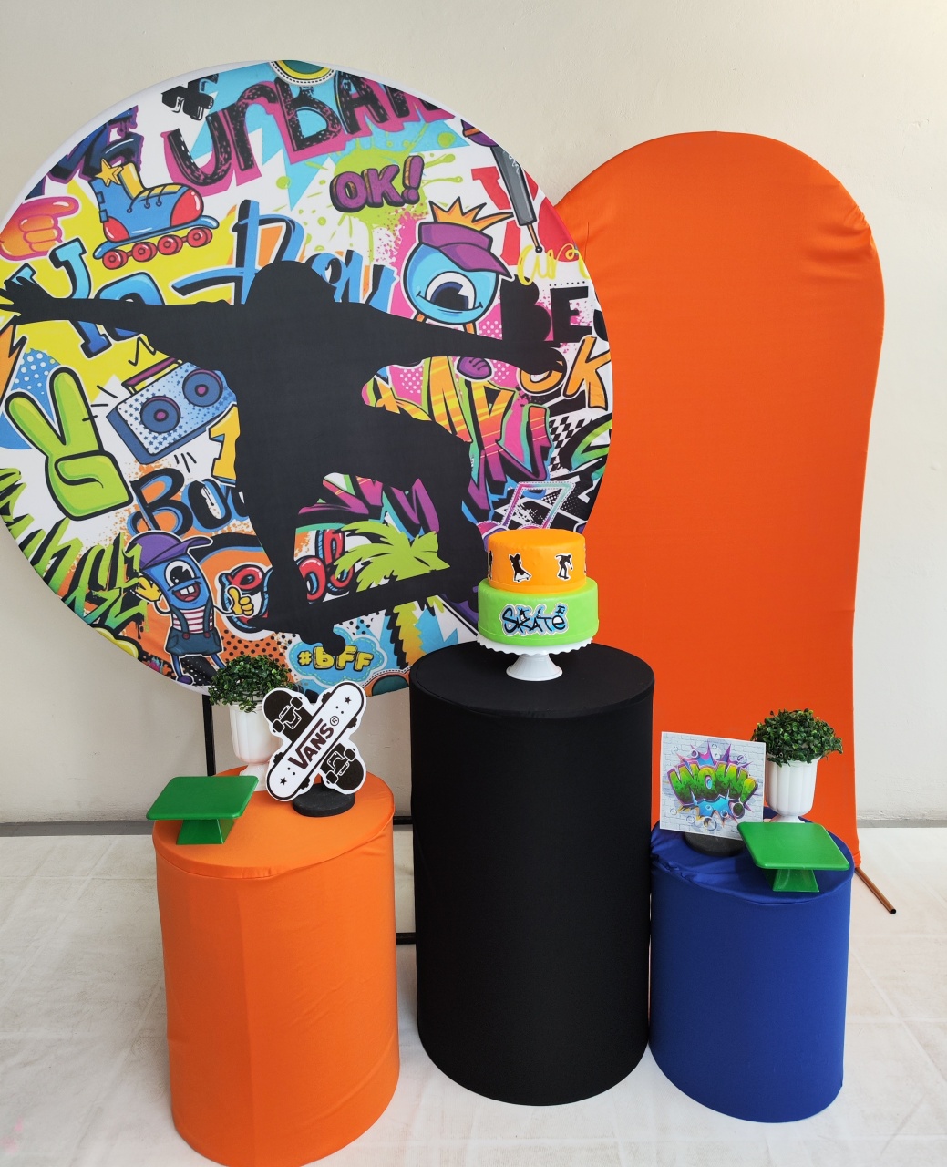 Kit Skate - Opção Plus  - Elisete Festas Kit Pegue e Monte