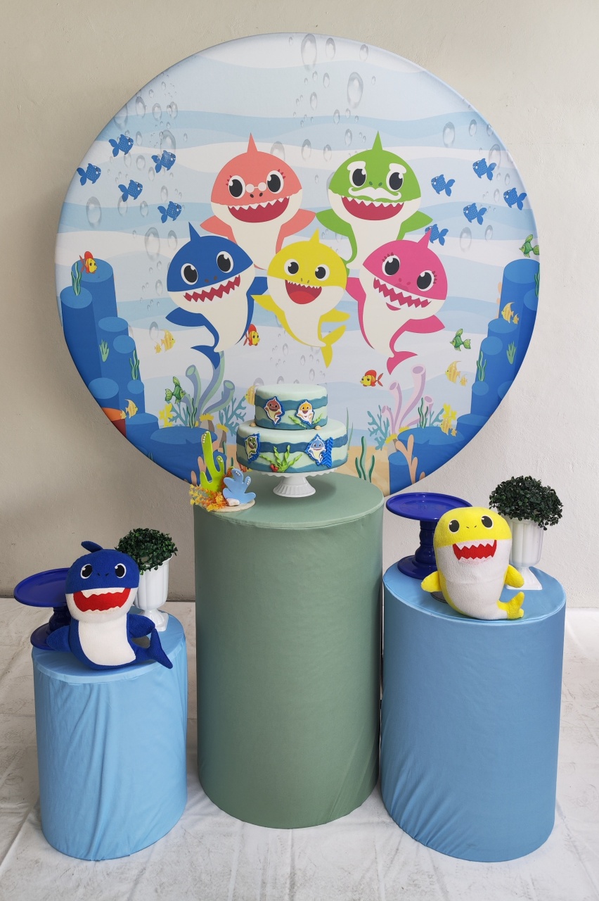 Kit Baby Shark Opção 2 - Elisete Festas Kit Pegue e Monte