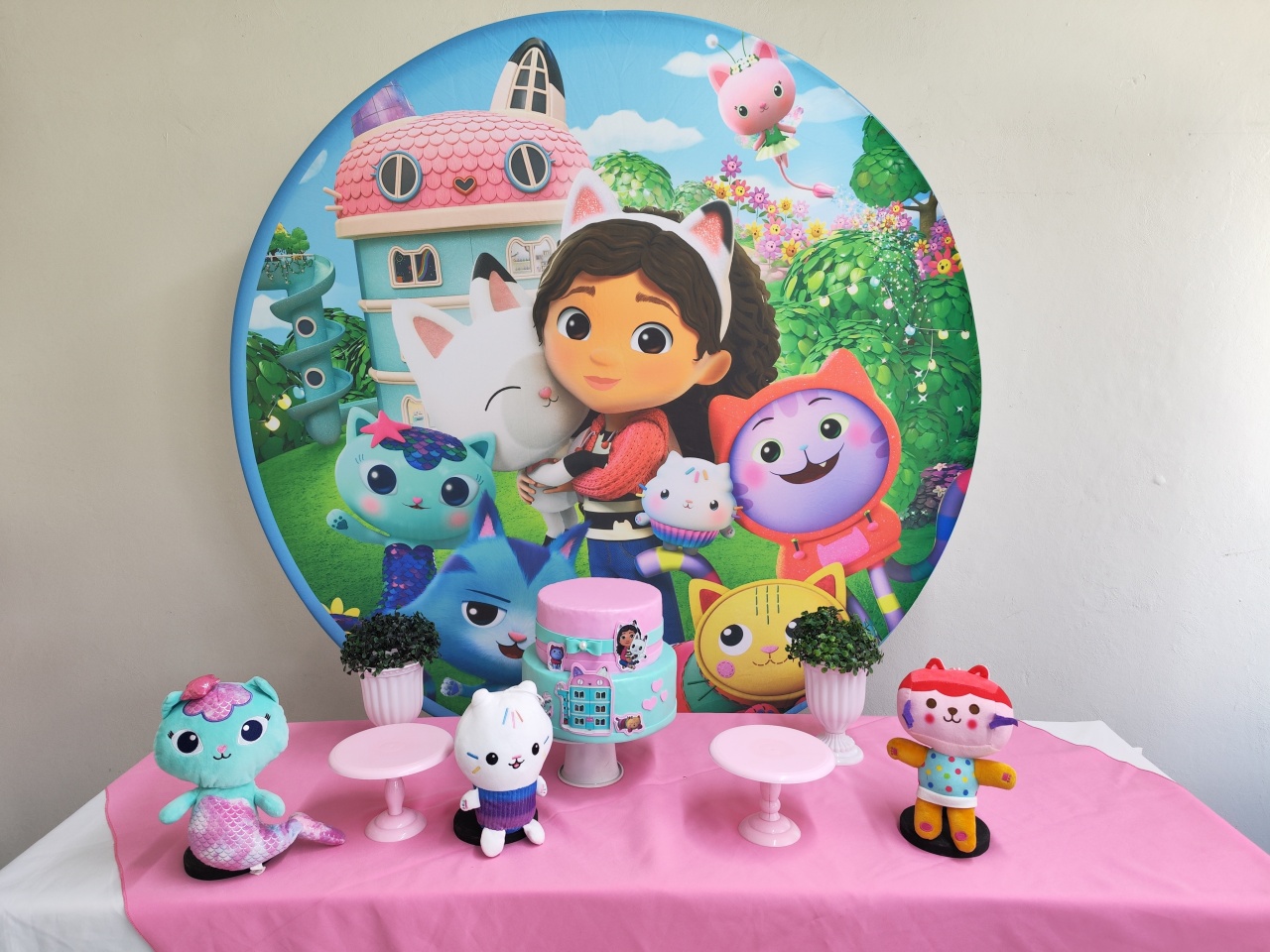 Kit Casa Mágica da Gabi 2 Opção 1 - Elisete Festas Kit Pegue e Monte