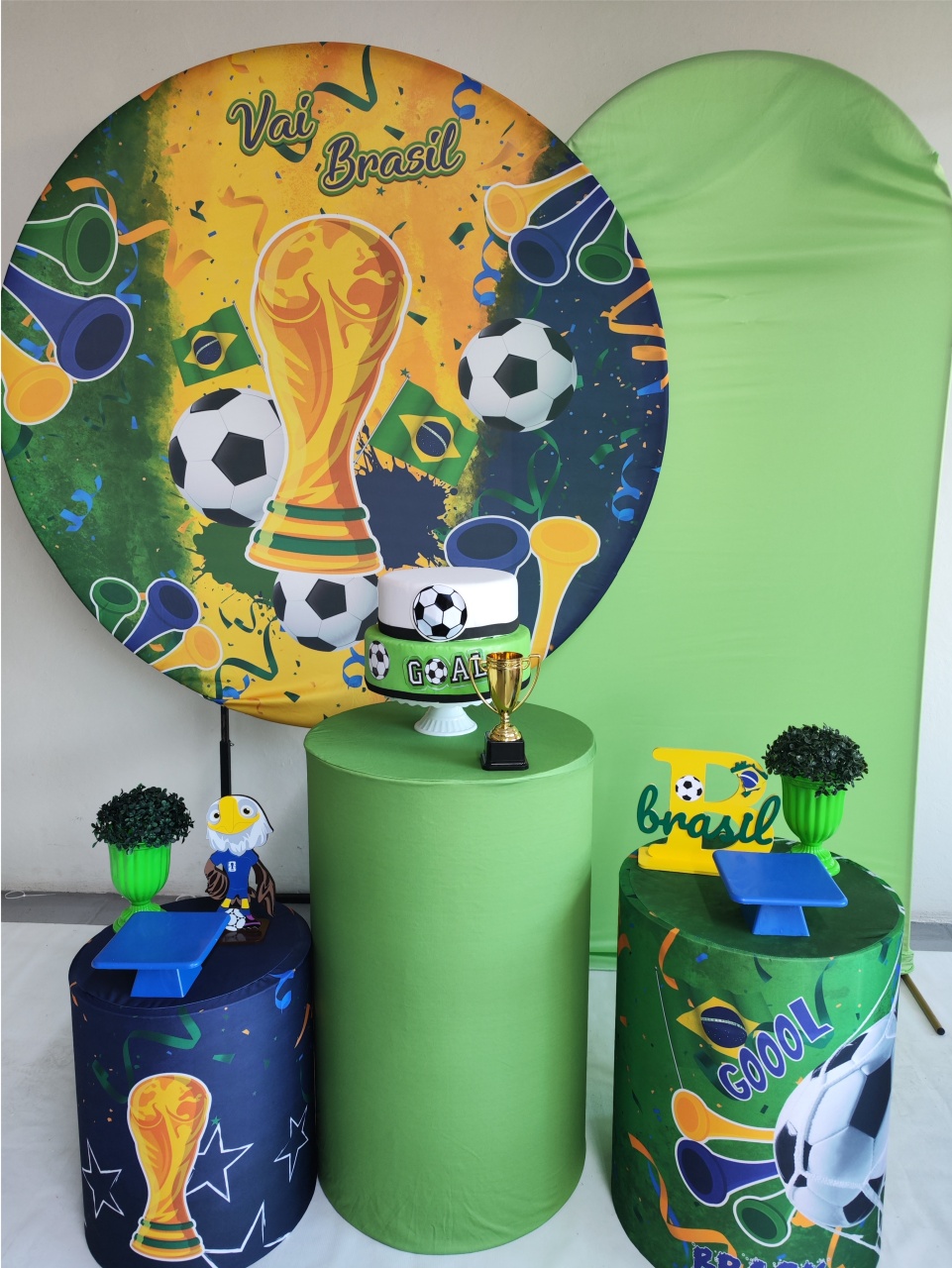Kit Copa Do Mundo 3 Opção Plus - Elisete Festas Kit Pegue e Monte