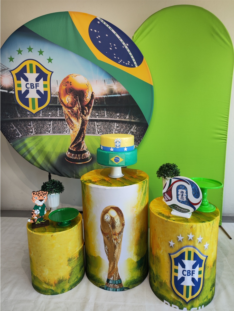 Kit Copa Do Mundo Opção Plus - Elisete Festas Kit Pegue e Monte
