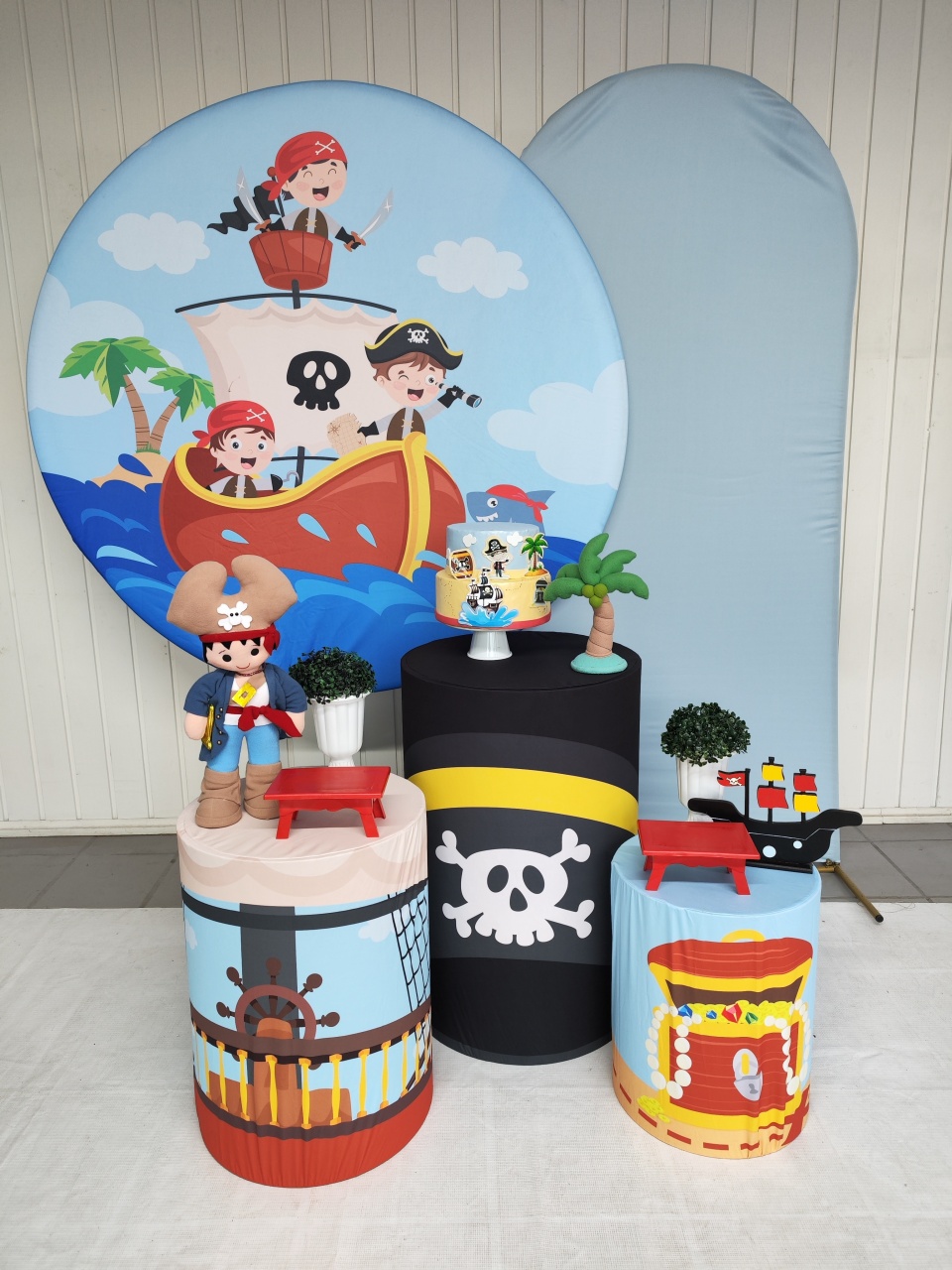 Kit Piratas Opção Plus  - Elisete Festas Kit Pegue e Monte