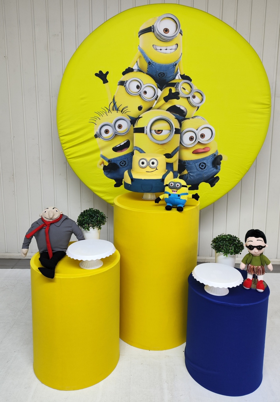 Kit Minions Opçao 2 - Elisete Festas Kit Pegue e Monte