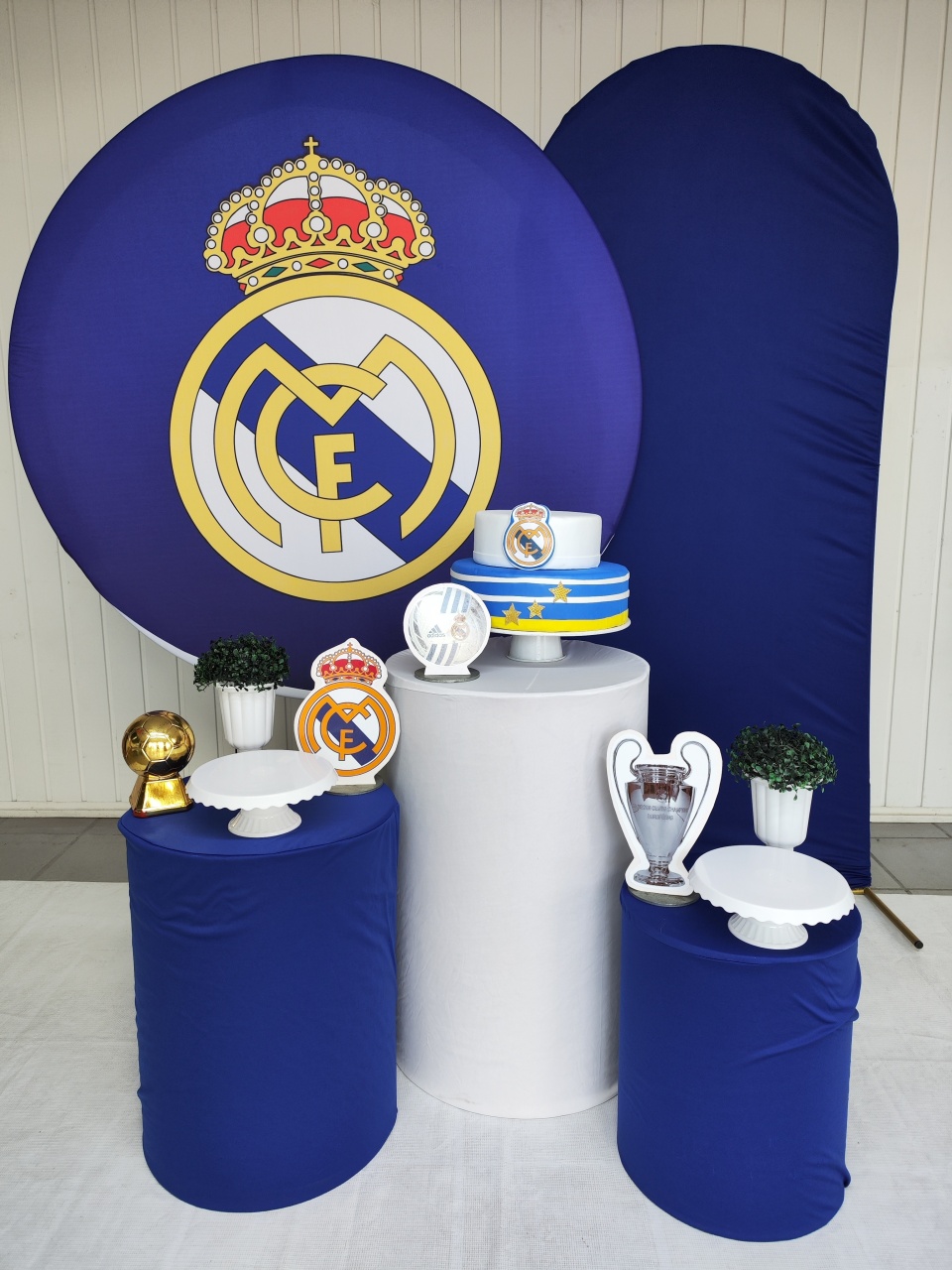 Kit Real Madril Opção Plus  - Elisete Festas Kit Pegue e Monte