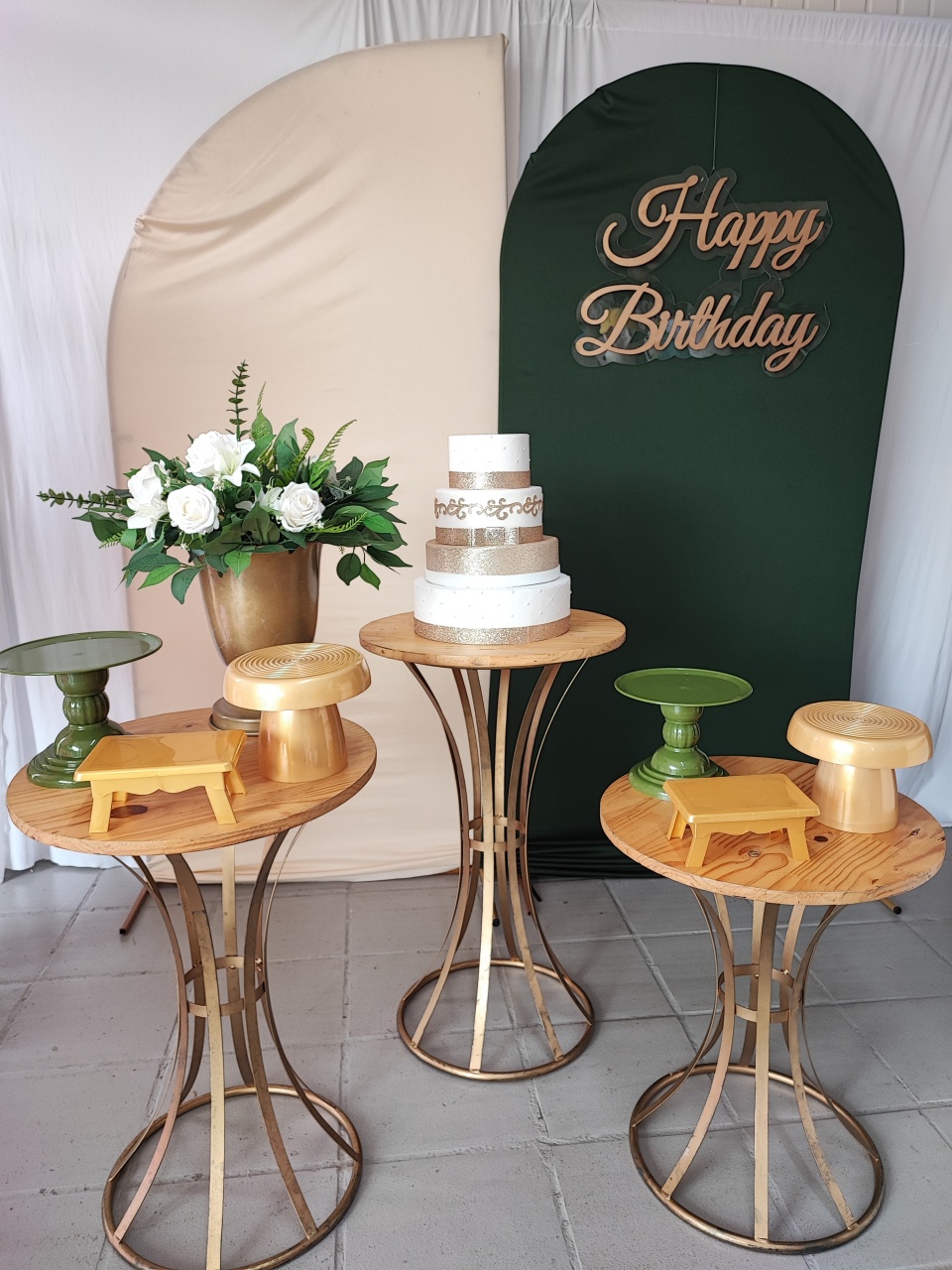 Kit Adulto ( Verde ) Com Casadinho ( Opçao Big) - Elisete Festas Kit Pegue e Monte