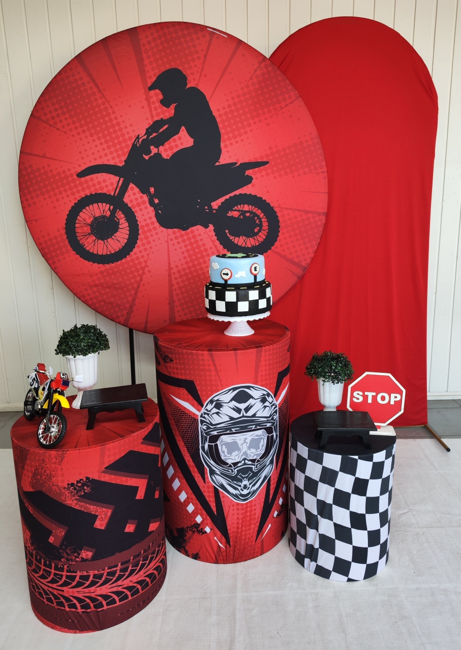 Kit Moto Opção Plus  - Elisete Festas Kit Pegue e Monte