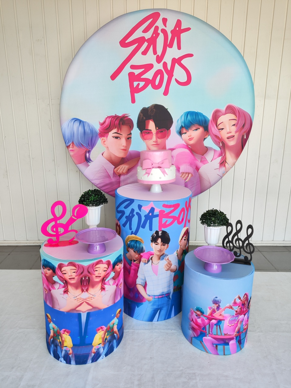 Kit Saja Boys Opção 2 - Elisete Festas Kit Pegue e Monte