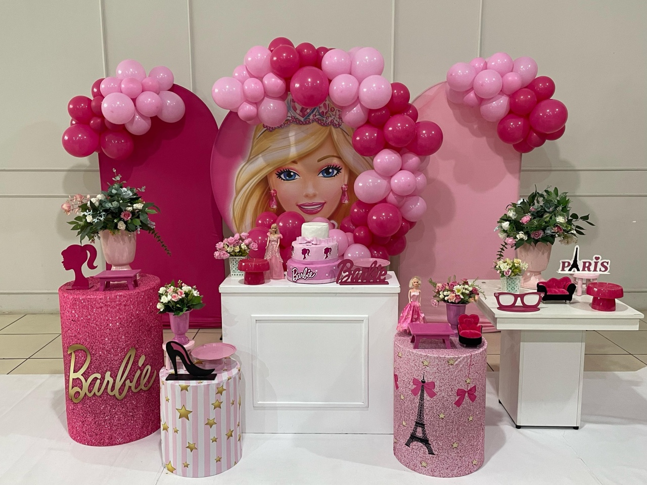 Montagem Barbie Clean - Elisete Festas Kit Pegue e Monte