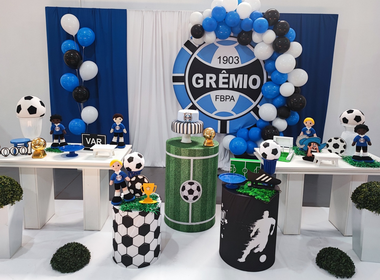 Montagem Gremio 1 - Elisete Festas Kit Pegue e Monte