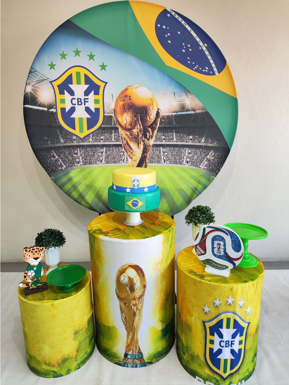 Kit Copa Do Mundo Opção 2 - Elisete Festas Kit Pegue e Monte