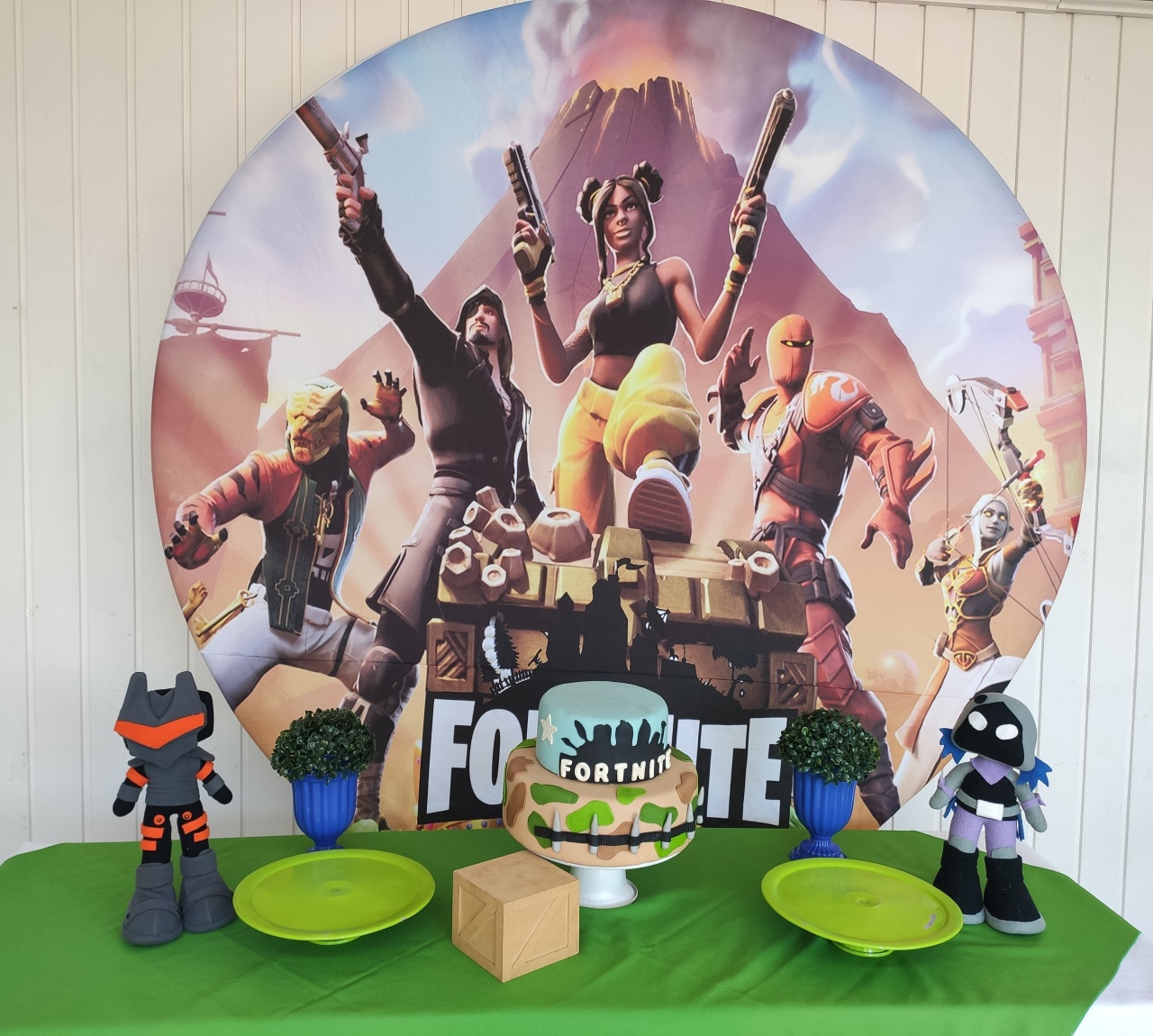 Kit Fortinite  2 Opção 1 - Elisete Festas Kit Pegue e Monte