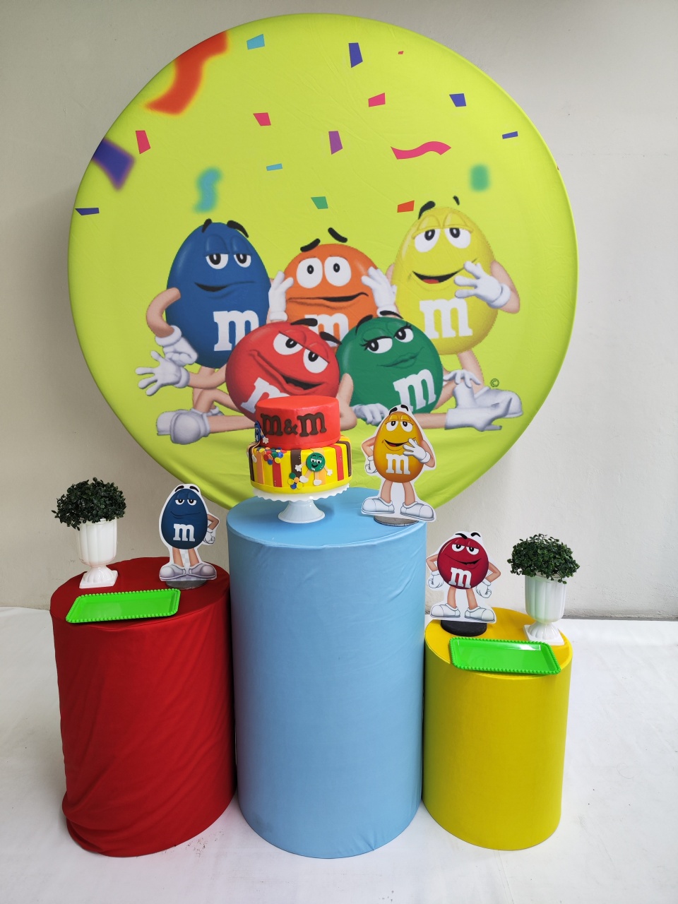 Kit M&M Opção 2 - Elisete Festas Kit Pegue e Monte