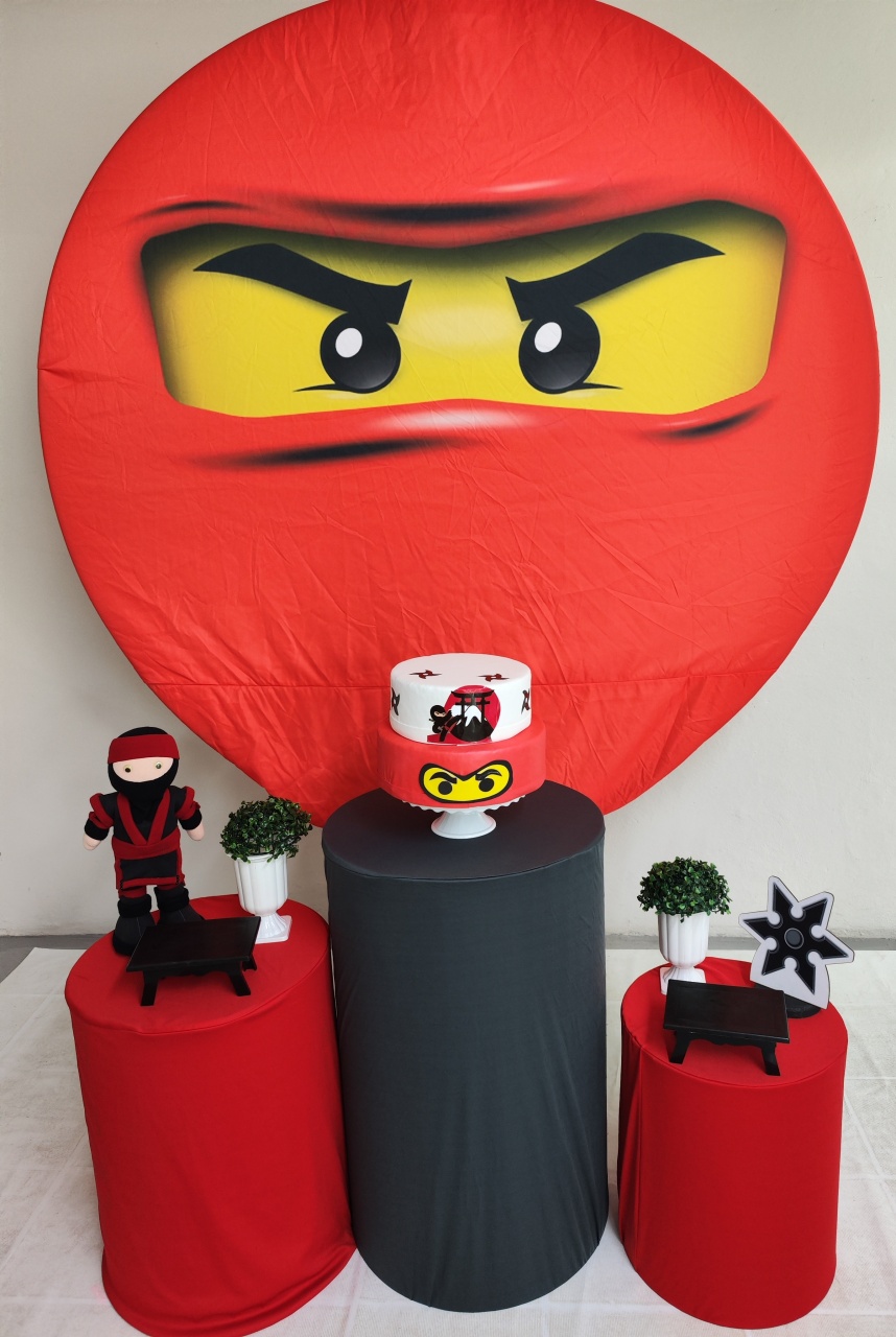 Kit Ninja Opção 2 - Elisete Festas Kit Pegue e Monte