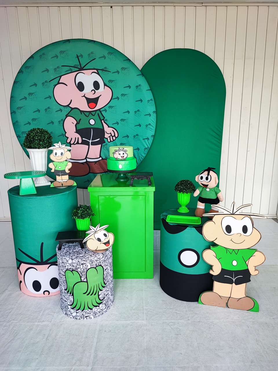 Kit Cebolinha Opção Plus  - Elisete Festas Kit Pegue e Monte
