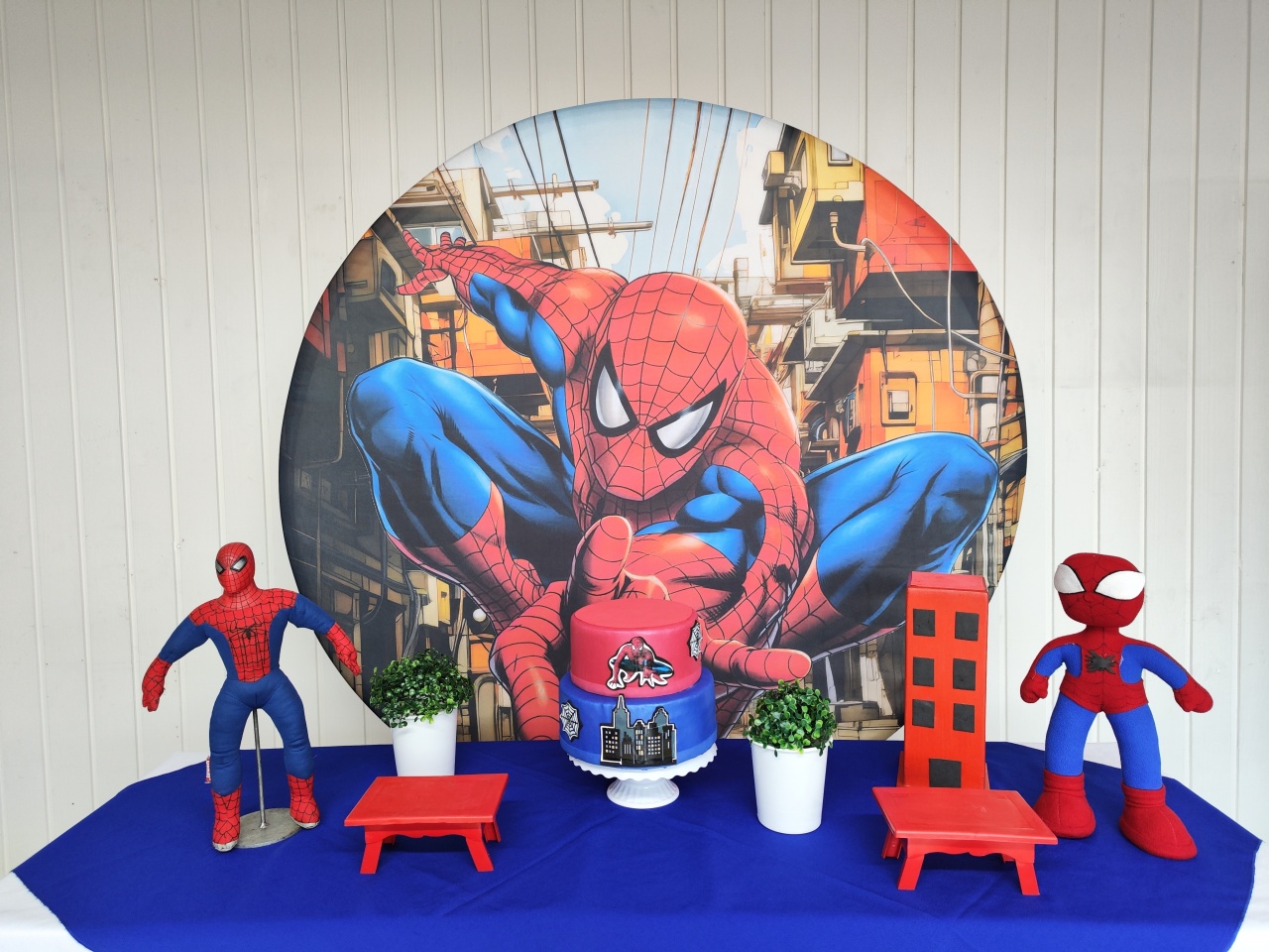 Kit Homem Aranha 2 Opção 1 - Elisete Festas Kit Pegue e Monte