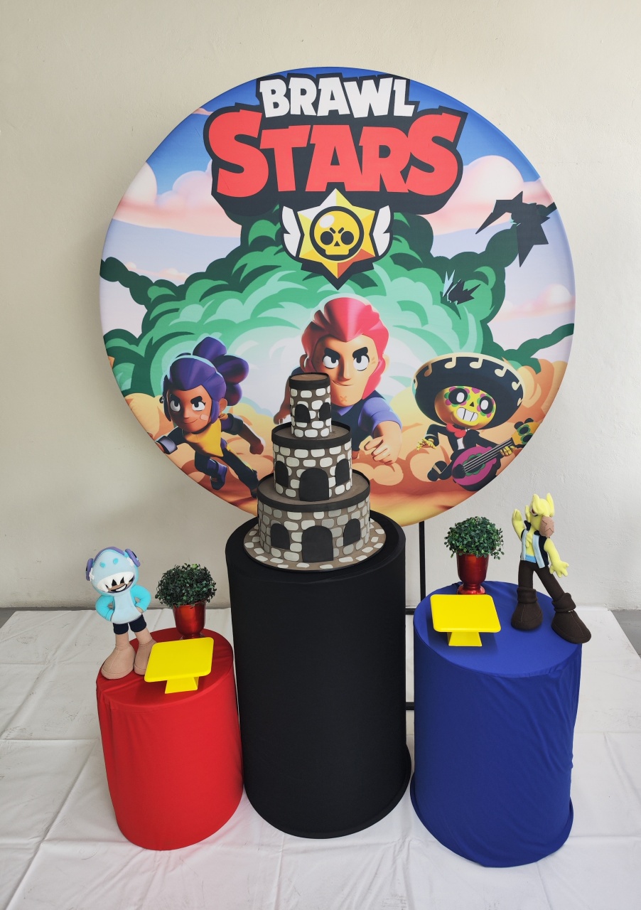 Kit Brawl Stars 2 Opção 2 - Elisete Festas Kit Pegue e Monte