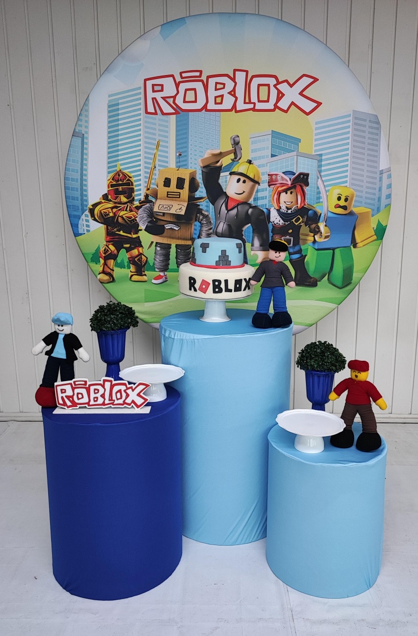 Kit Roblox Opção 2 - Elisete Festas Kit Pegue e Monte