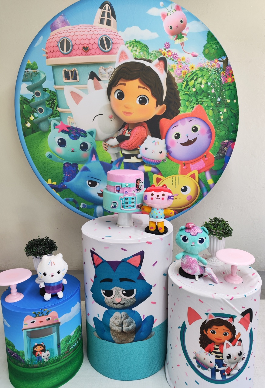 Kit Casa Mágica da Gabi 2 Opção 2 - Elisete Festas Kit Pegue e Monte
