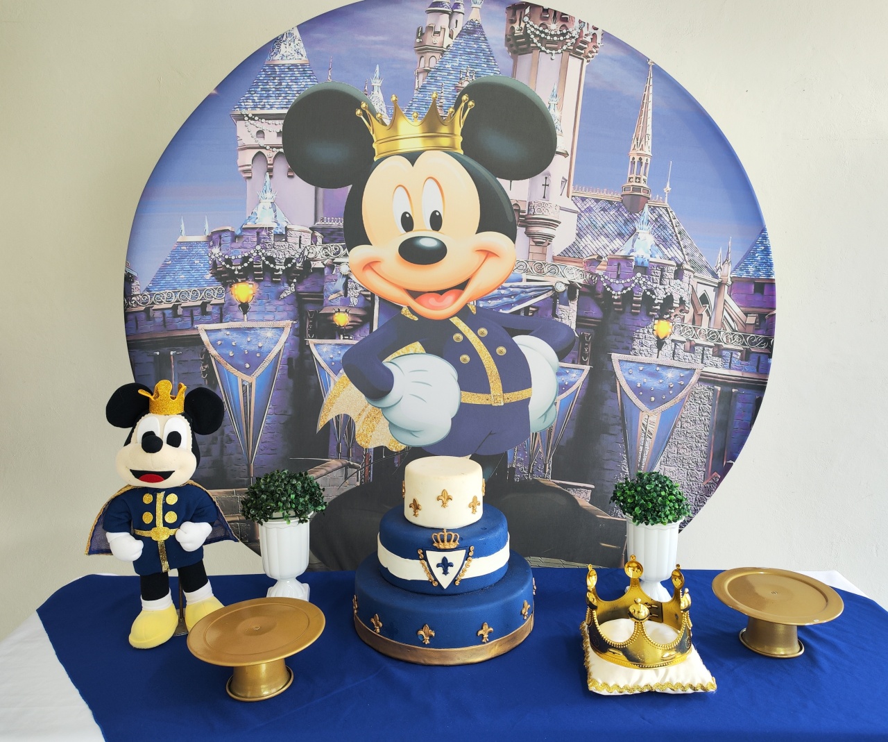 Kit Mickey Realeza ( Opçao 1) - Elisete Festas Kit Pegue e Monte
