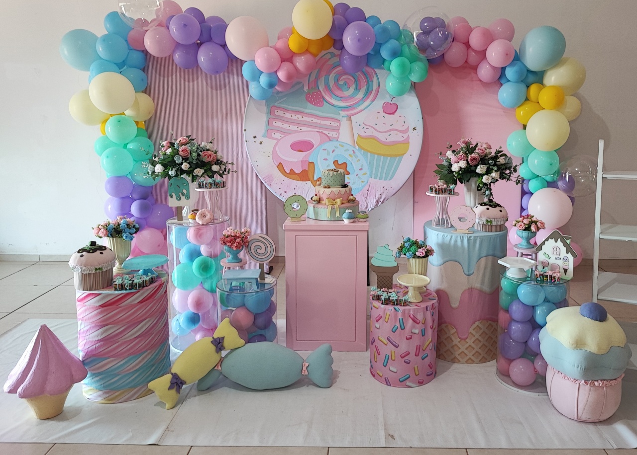 Montagem Doces - Elisete Festas Kit Pegue e Monte