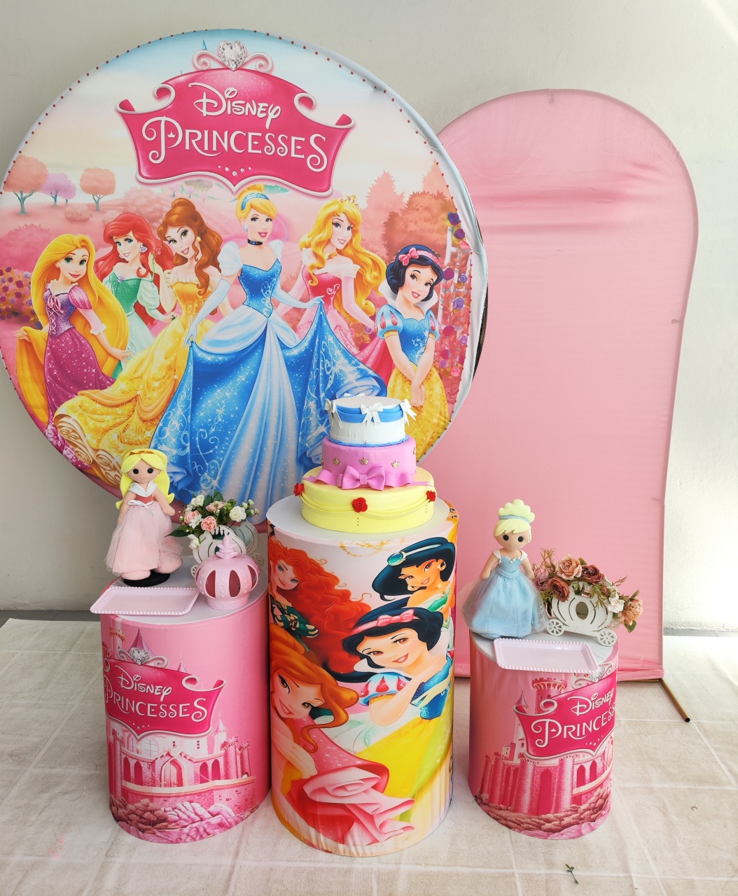 Kit Princesa Disney Opção Plus  - Elisete Festas Kit Pegue e Monte