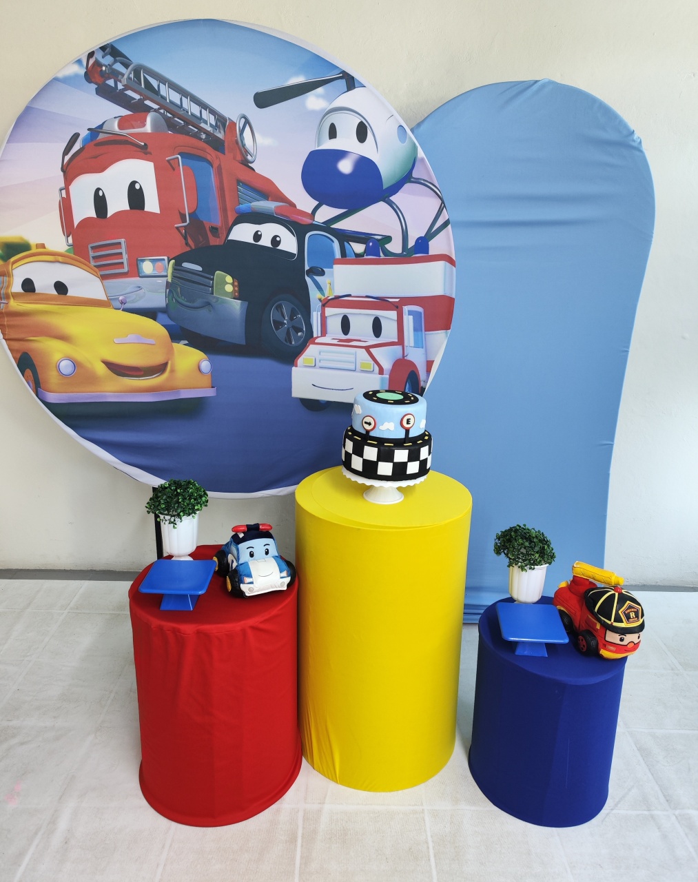 Kit Super Patrulha Opção Plus  - Elisete Festas Kit Pegue e Monte