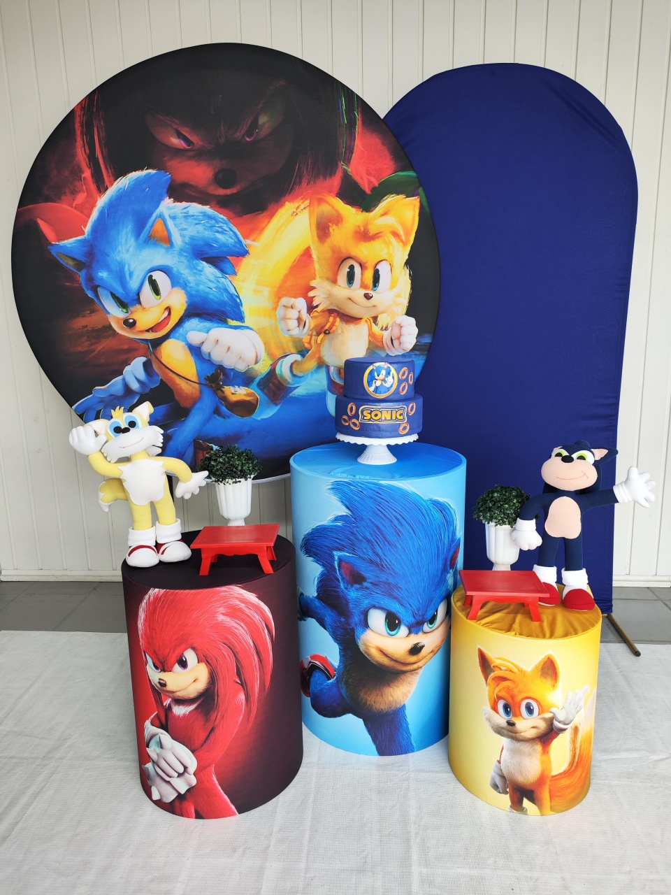 Kit Sonic 1 Opção Plus  - Elisete Festas Kit Pegue e Monte