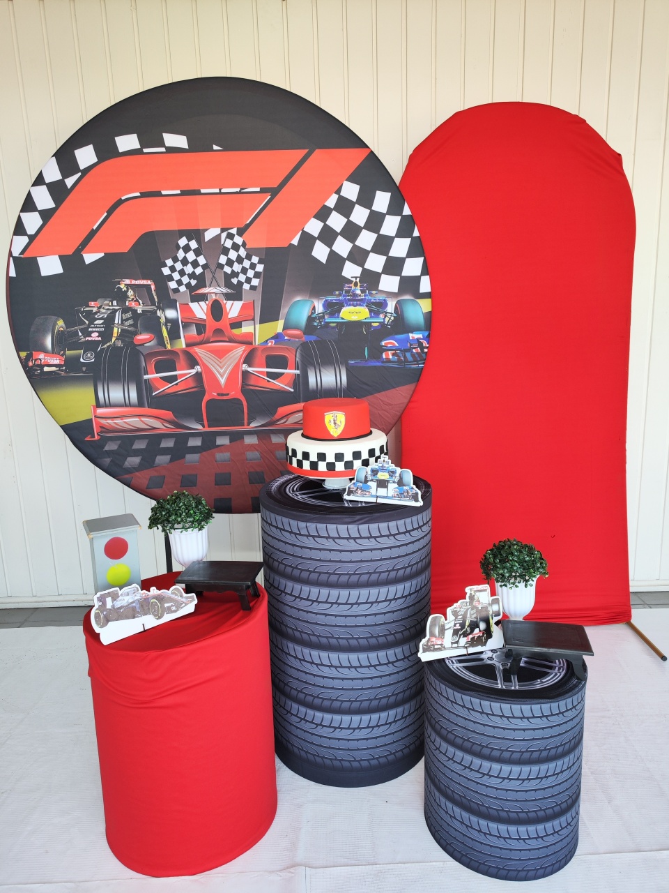 Kit Fórmula 1 Opção Plus - Elisete Festas Kit Pegue e Monte