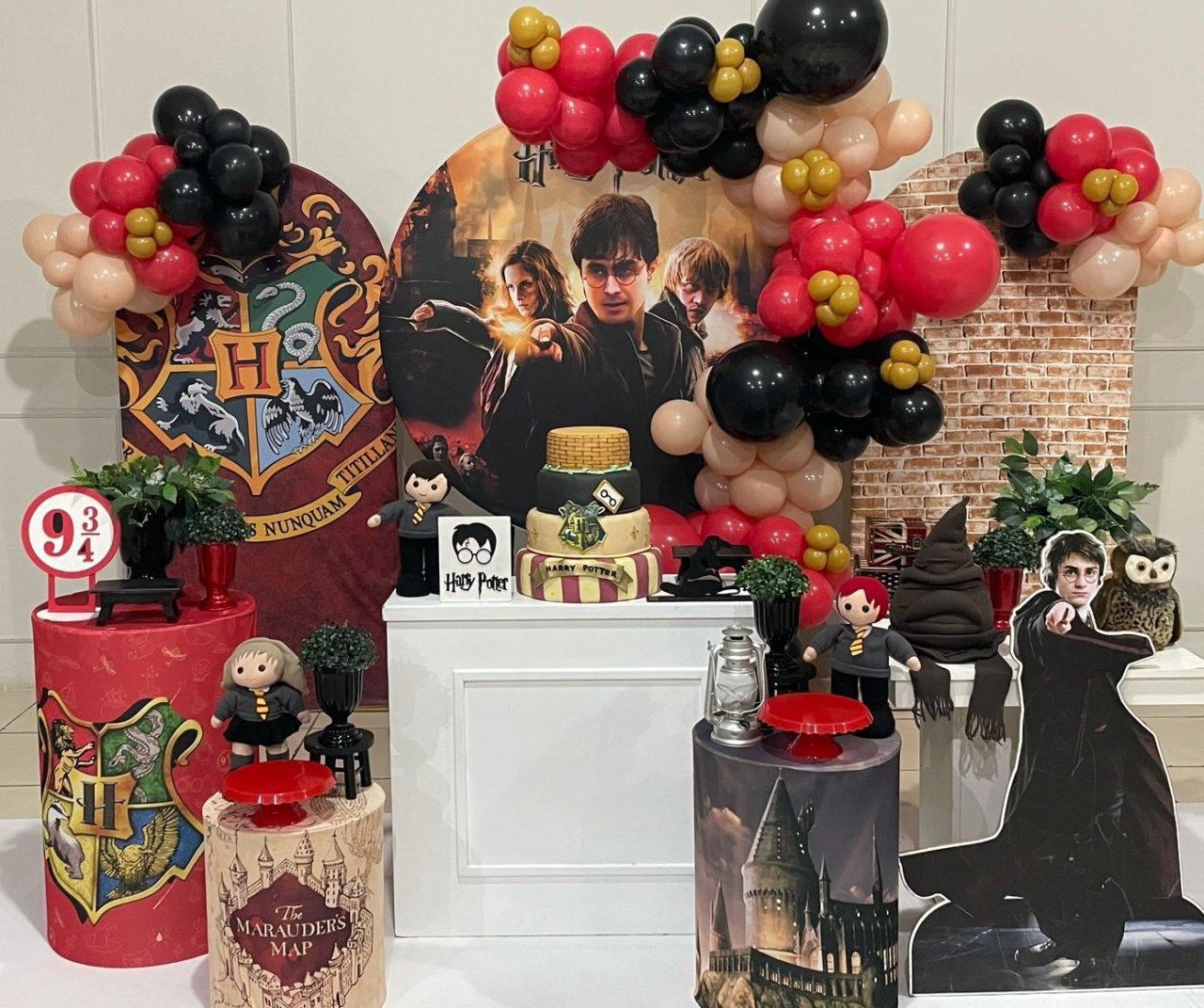 Montagem Harry Potter 1 - Elisete Festas Kit Pegue e Monte