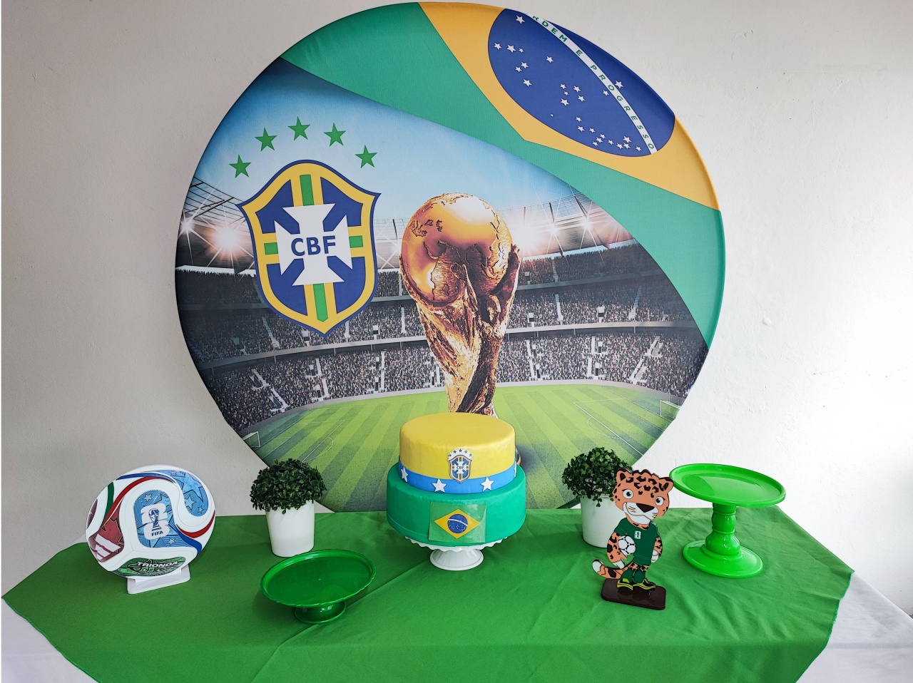 Kit Copa Do Mundo Opção 1 - Elisete Festas Kit Pegue e Monte