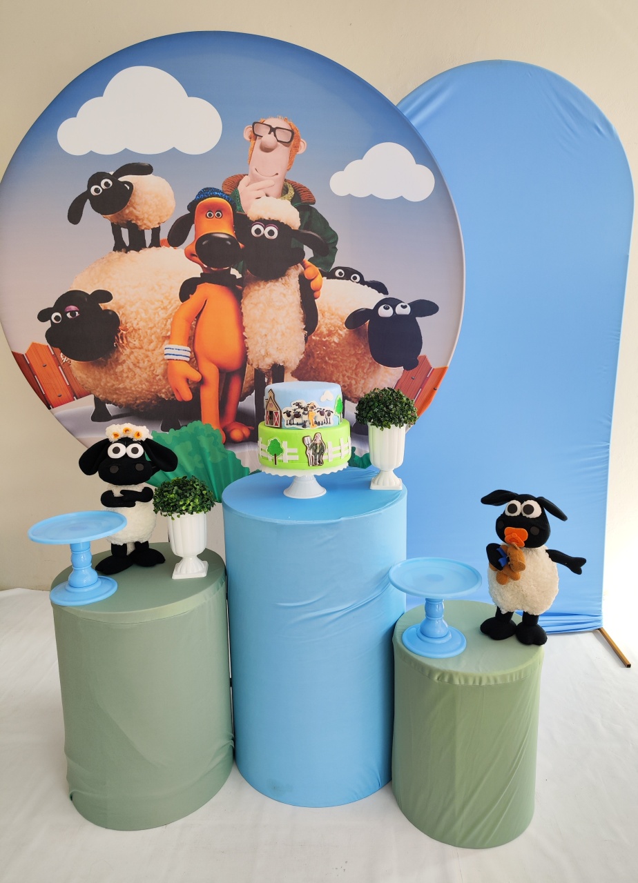 Kit Shuan O Carneiro Opção Plus - Elisete Festas Kit Pegue e Monte