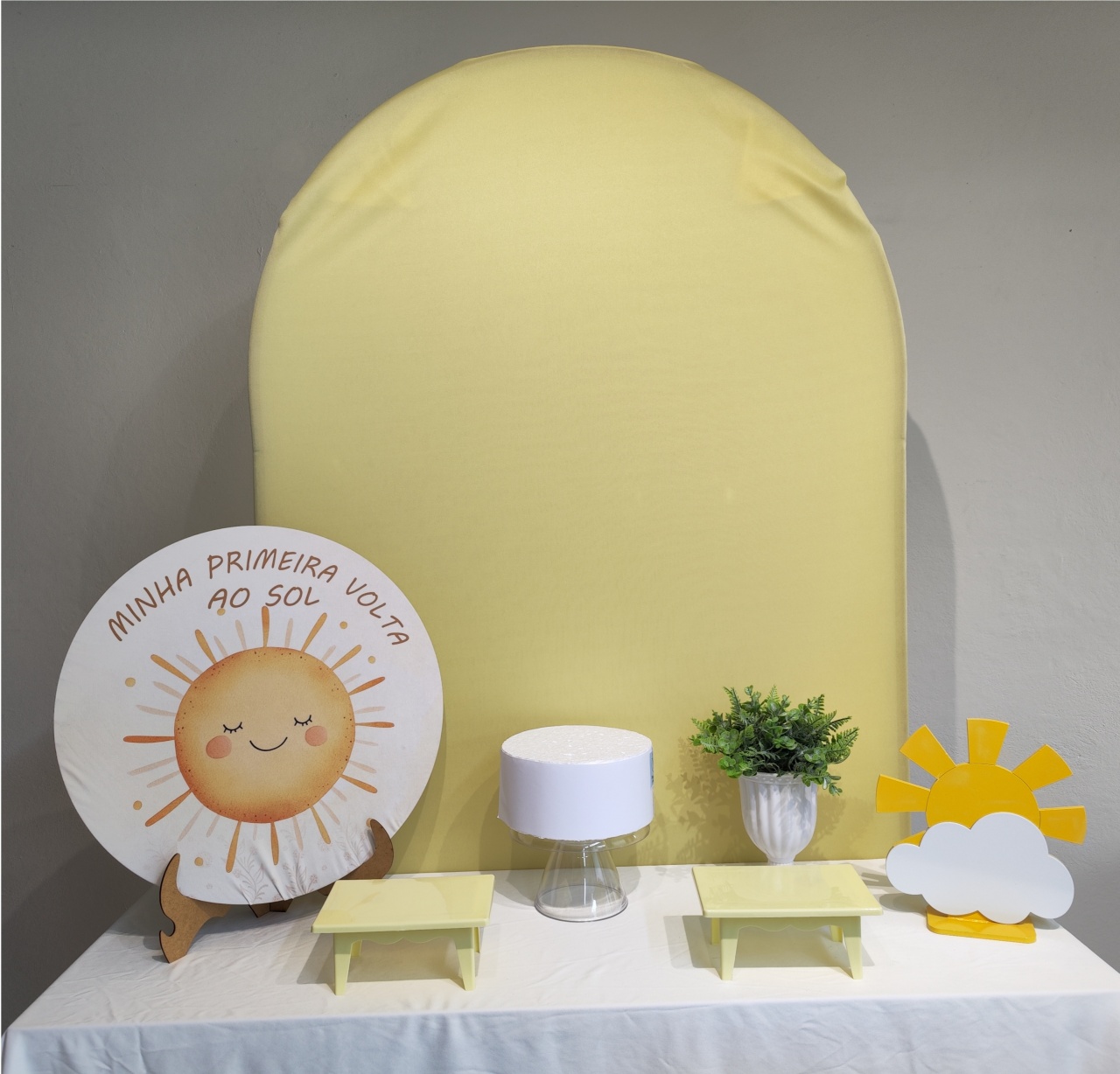 Mini Kit Solzinho Opção 2 - Elisete Festas Kit Pegue e Monte