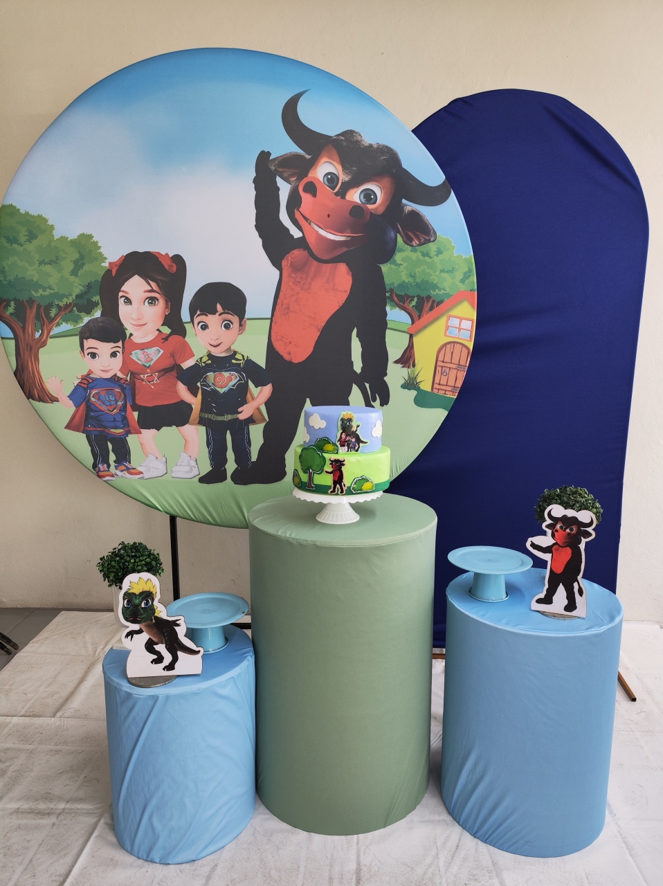 Kit Boi da Cara Preta- Opção Plus  - Elisete Festas Kit Pegue e Monte