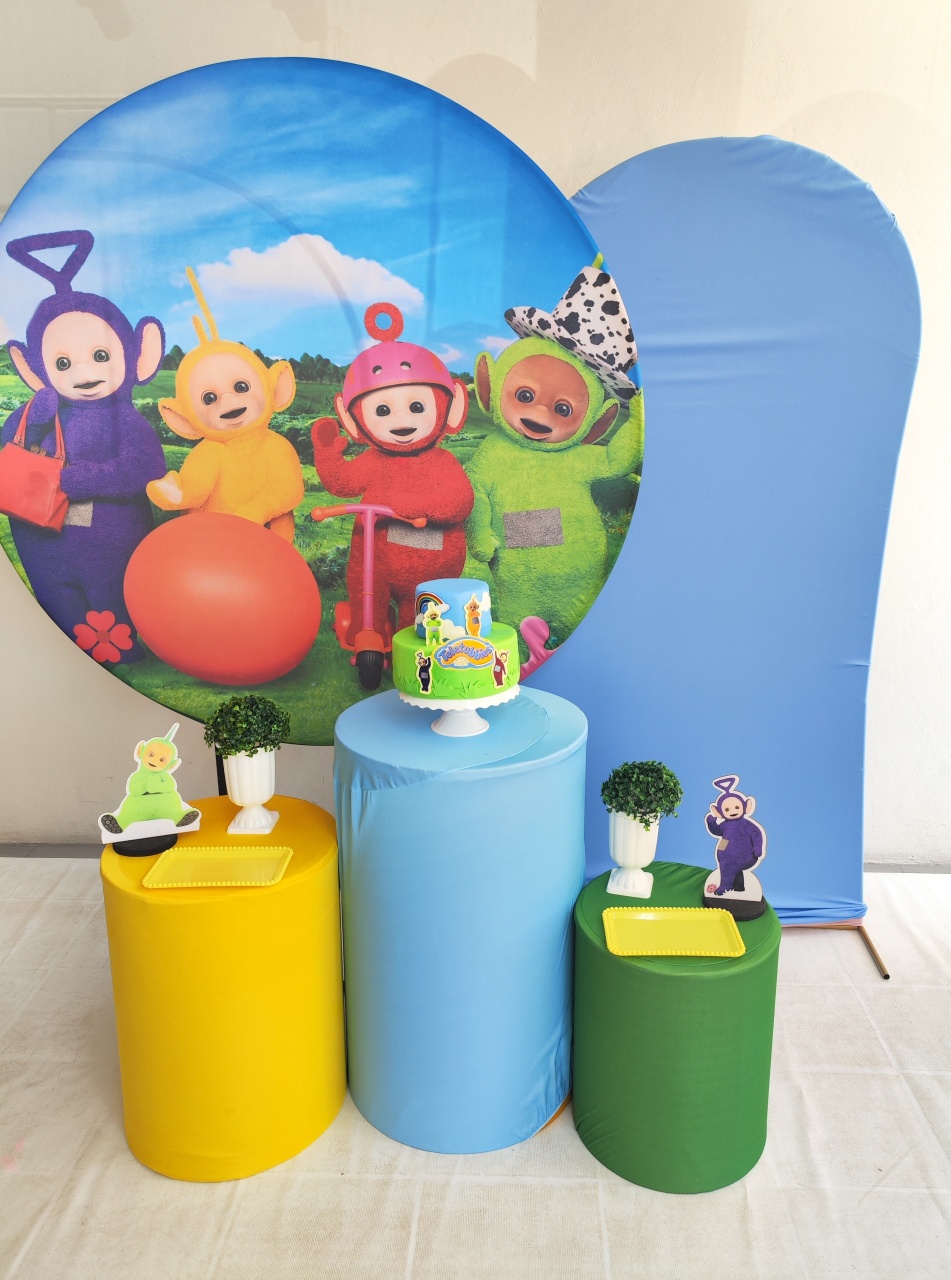 Kit Teletubbies - Opção Plus - Elisete Festas Kit Pegue e Monte