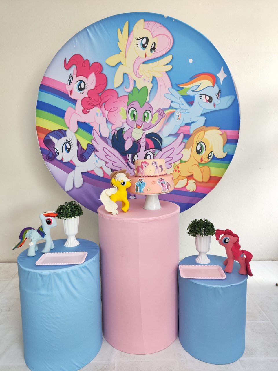 Kit My Lillo Poney Opção 2 - Elisete Festas Kit Pegue e Monte