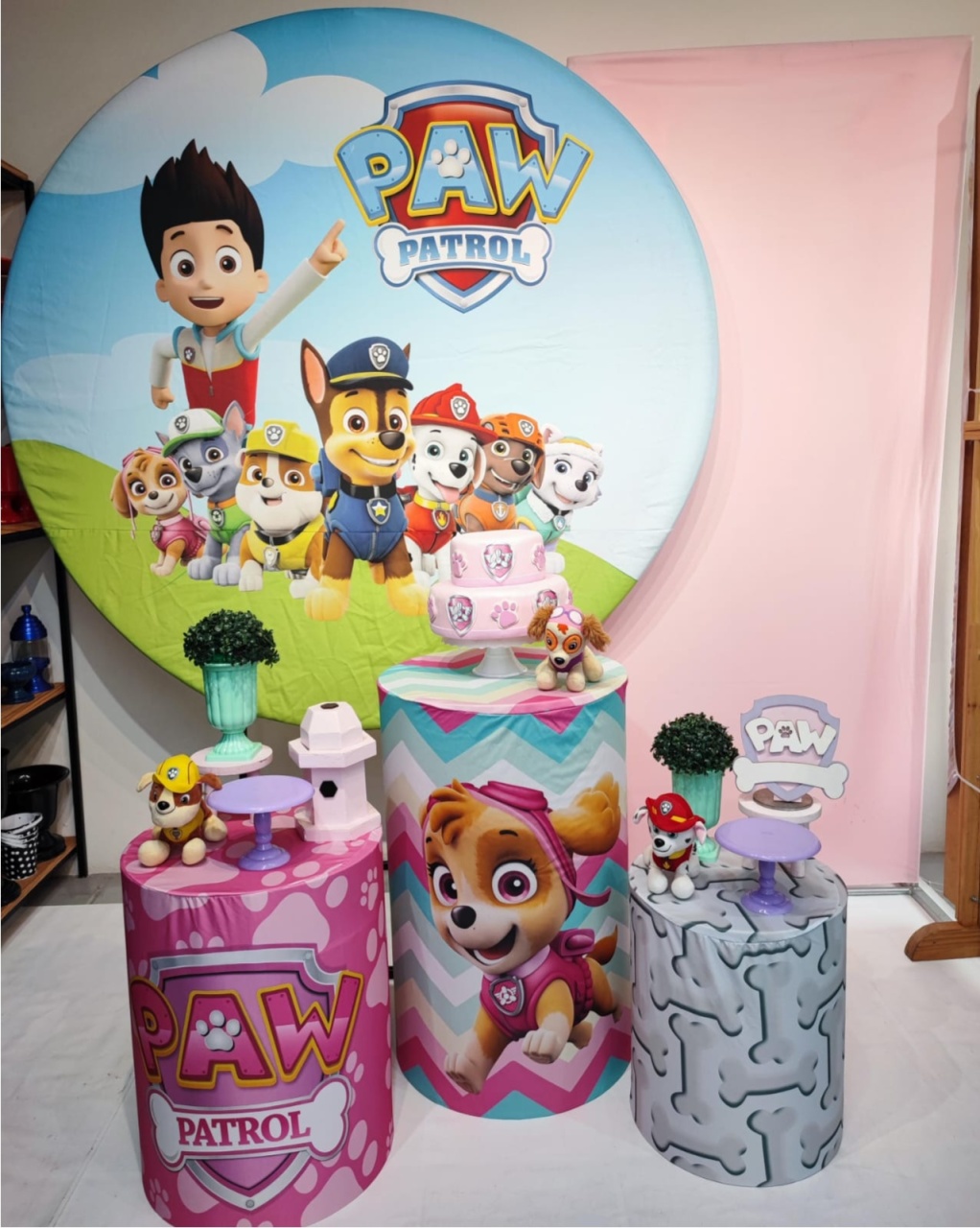 Kit Patrulha Canina Plus - Elisete Festas Kit Pegue e Monte