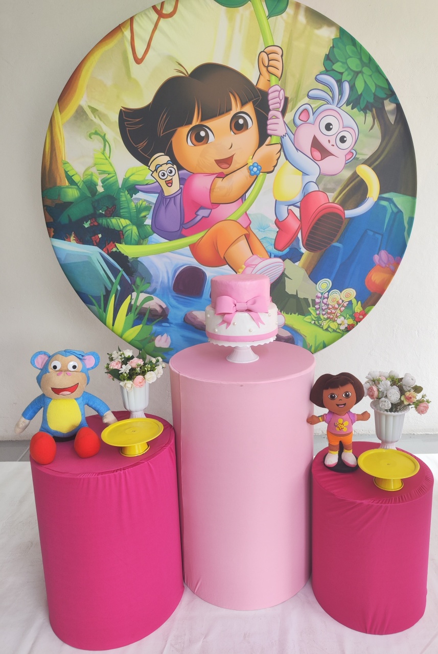 Kit Dora Aventureira Opçao 2 - Elisete Festas Kit Pegue e Monte