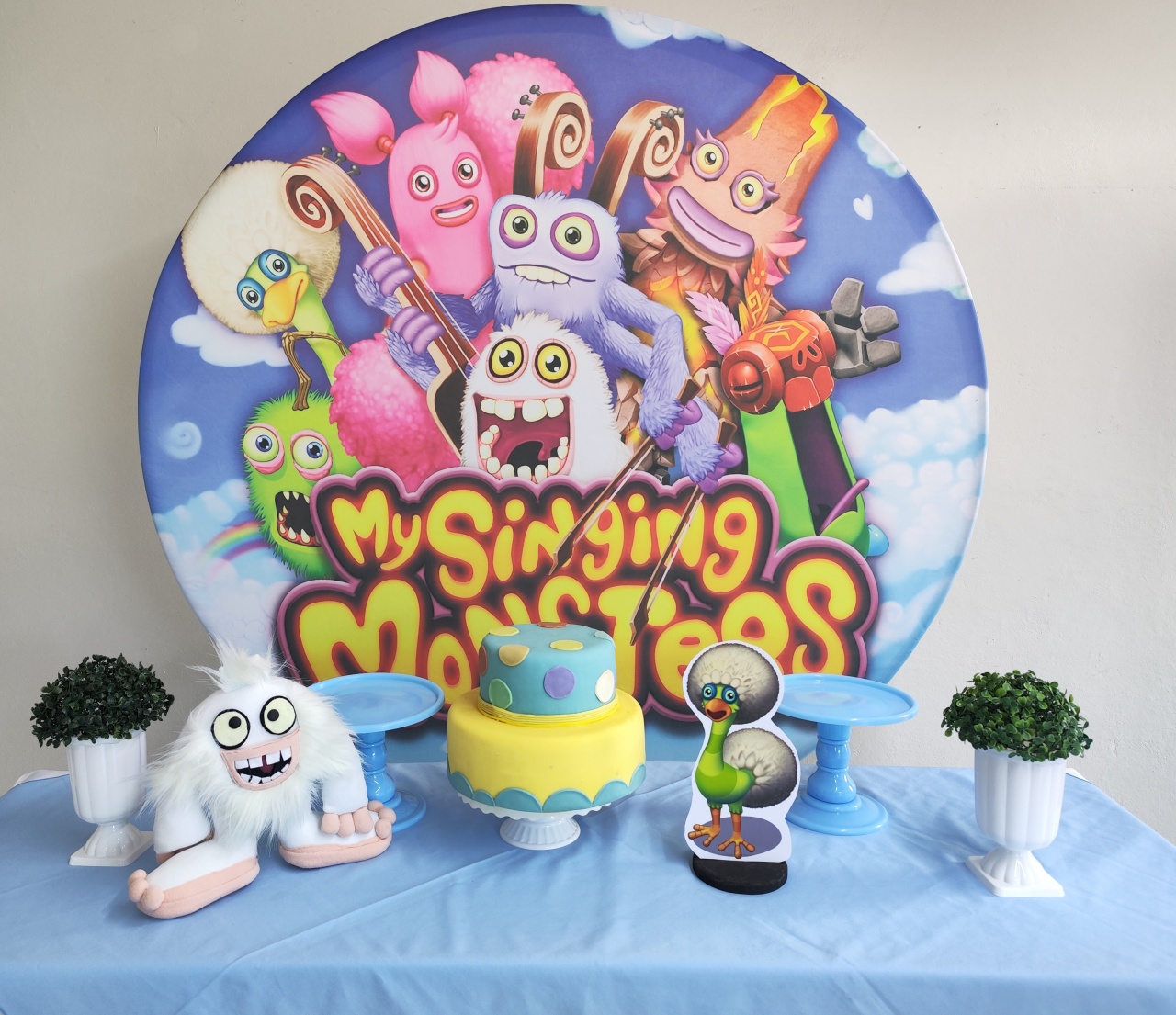 Kit  My Singing Monsters ( Opçao 1) - Elisete Festas Kit Pegue e Monte