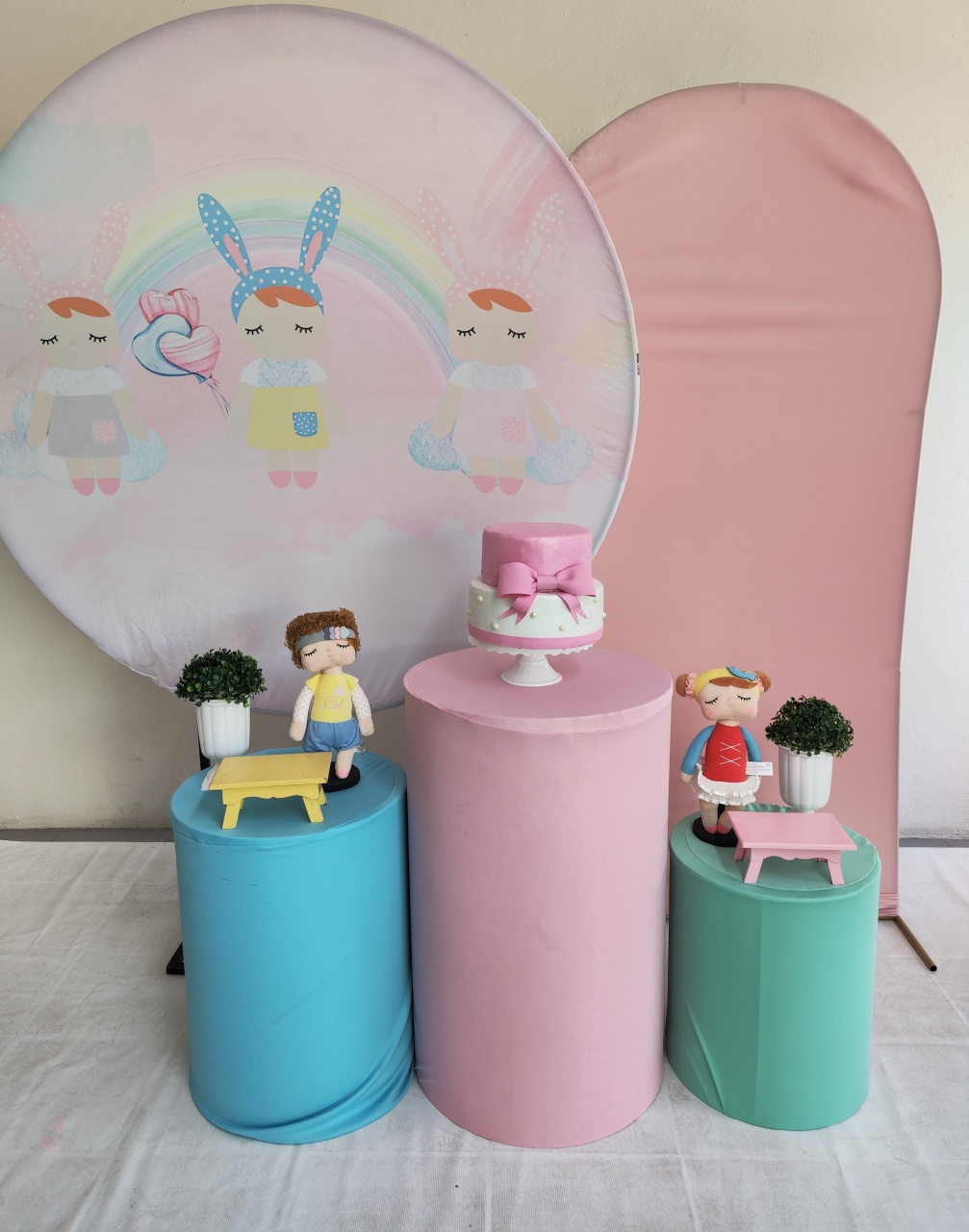 Kit Boneca Metto Opção Plus  - Elisete Festas Kit Pegue e Monte