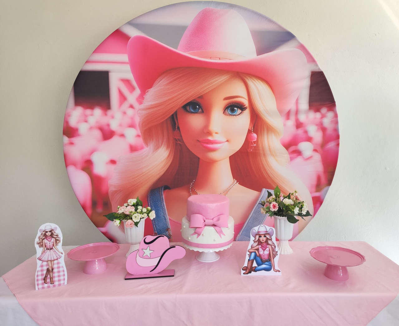 Kit Barbie Country Opção 1 - Elisete Festas Kit Pegue e Monte