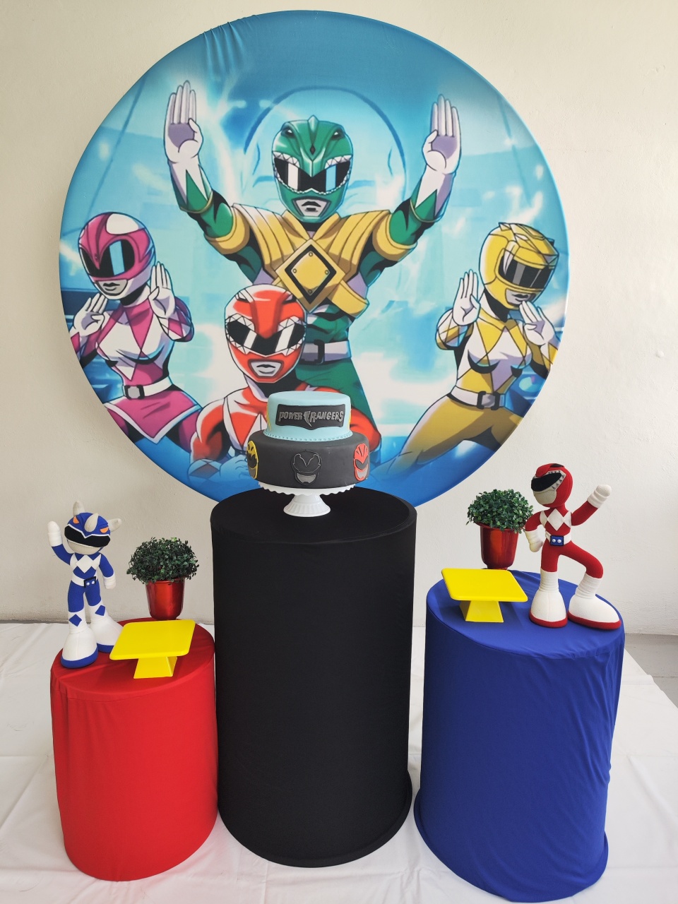 Kit Pawer Ranger Opção 2 - Elisete Festas Kit Pegue e Monte