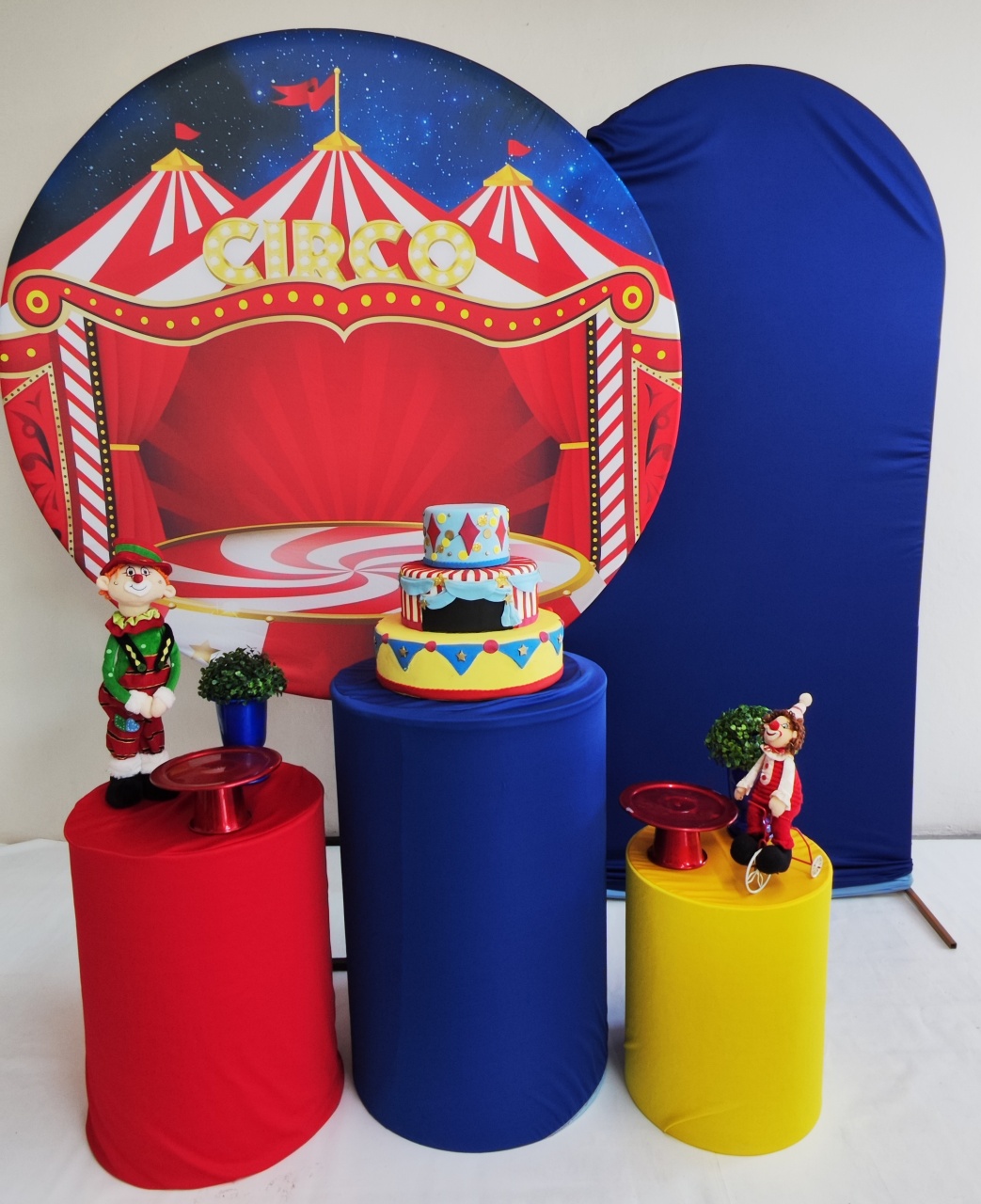Kit Circo Opção Plus  - Elisete Festas Kit Pegue e Monte