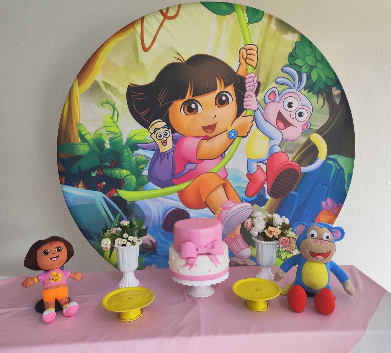Kit Dora Aventureira Opçao 1 - Elisete Festas Kit Pegue e Monte