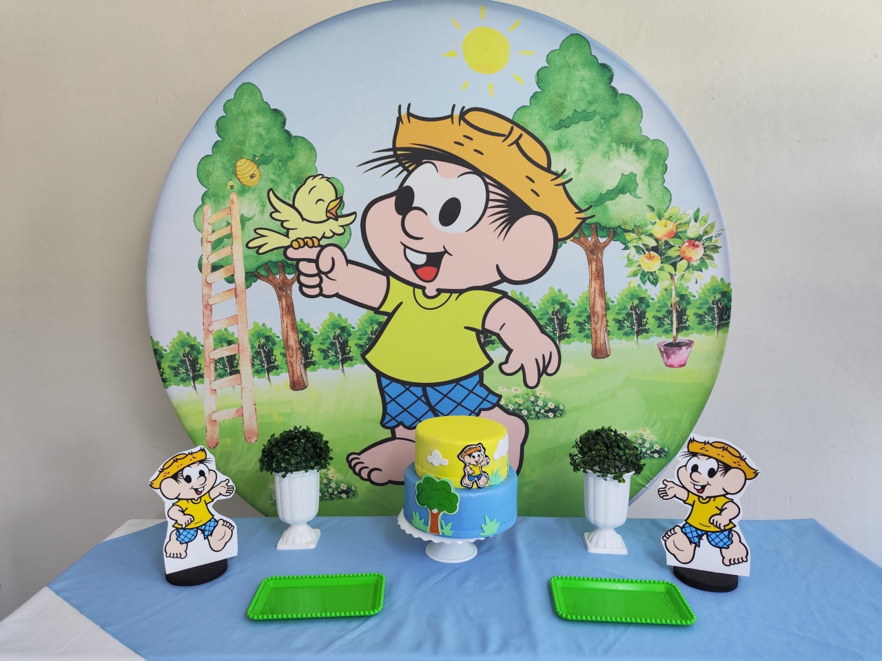 Kit Chico Bento Opção 1 - Elisete Festas Kit Pegue e Monte